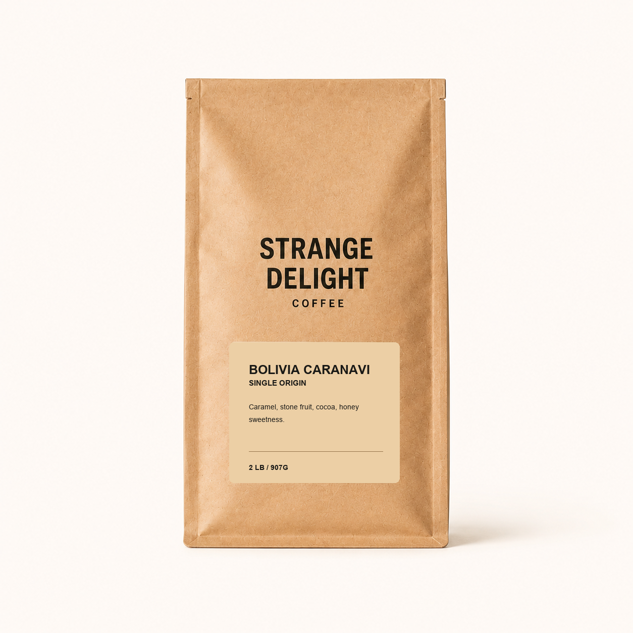 Bolivia Caranavi — Single Origin 2 LB coffee bag