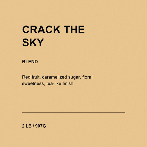 Crack the Sky — Bright Specialty Blend padded label thumbnail 2 LB / 907G 1779674486548